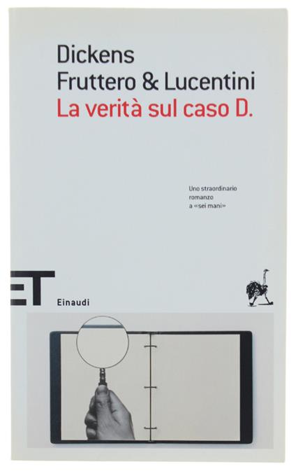 Verità Sul Caso D. Romanzo - copertina