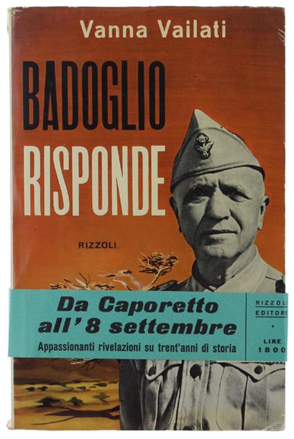 Badoglio Risponde - Vanna Vailati - copertina