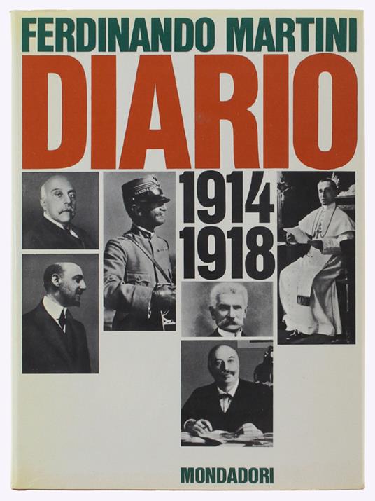 Diario 1914-1918 - Ferdinando Martini - copertina