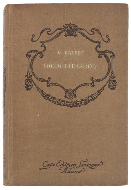 Porto-Tarascona - Alphonse Daudet - copertina