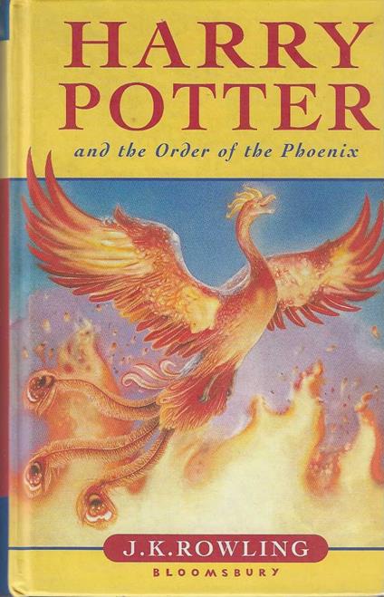 Harry Potter and the Order of the Phoenix - J. K. Rowling - copertina