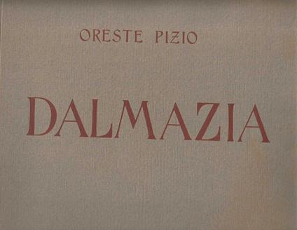 Dalmazia - copertina