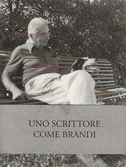 Uno scrittore come brandi - copertina