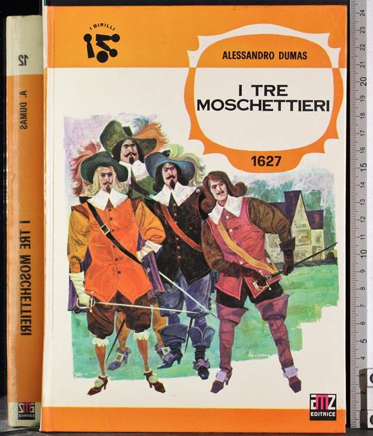 I tre moschettieri - Alexandre Dumas - copertina