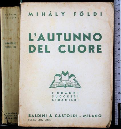L' autunno del cuore - Mihàly Földi - copertina