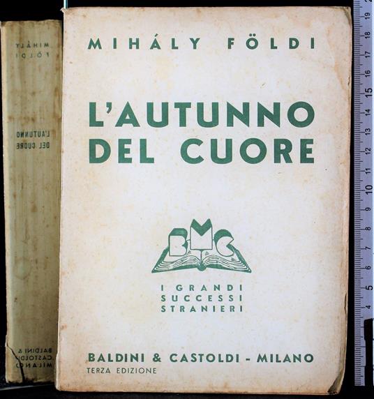 L' autunno del cuore - Mihàly Földi - copertina