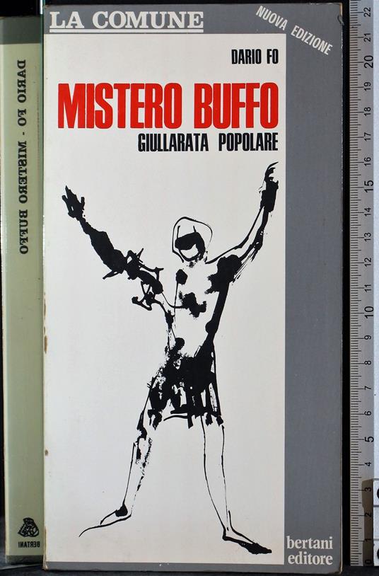 Mistero buffo. Giullarata popolare - Dario Fo - copertina