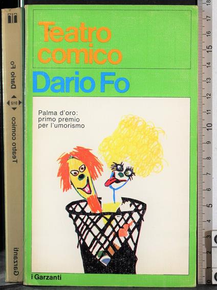 Taetro comico - Dario Fo - copertina