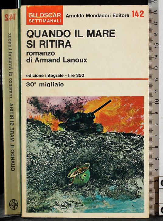 Quando il mare si ritira - Armand Lanoux - copertina