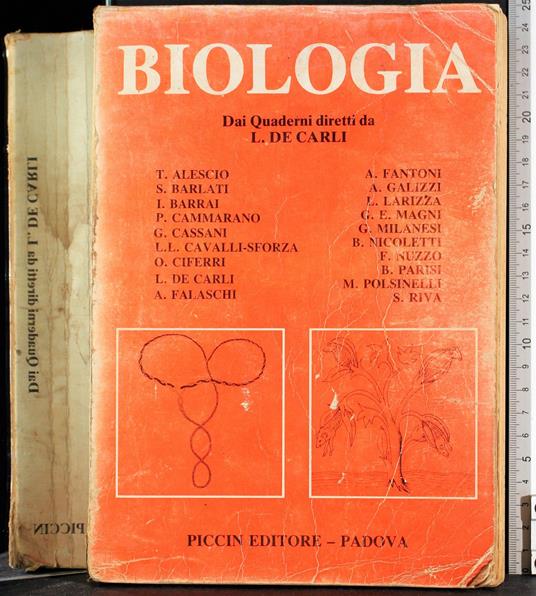 Biologia. Dai quaderni diretti da L De Carli - copertina