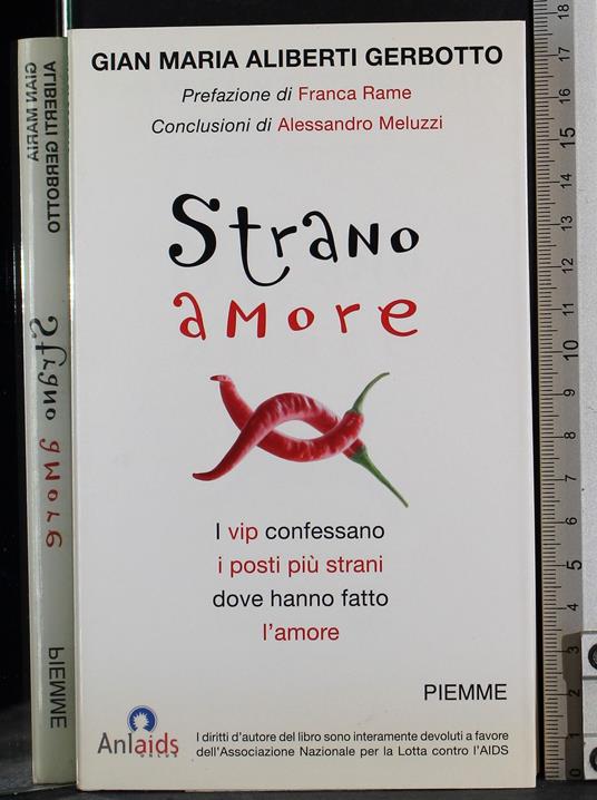 Strano amore - copertina