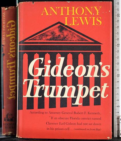 Gideon's trumpet - Antony Lewis - copertina