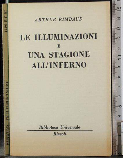 Le illuminazioni e una stagione all'inferno - Arthur Rimbaud - copertina