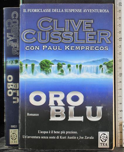 Oro blu - Clive Cussler - copertina
