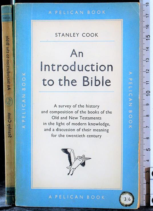 An introduction to the Bible - copertina