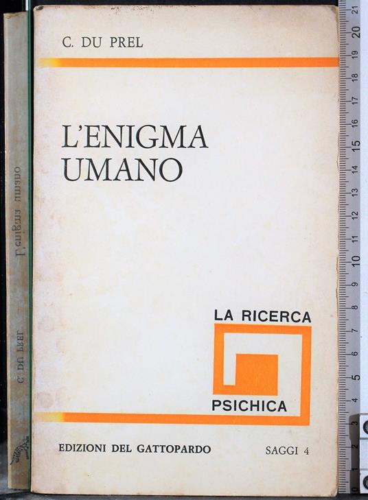 L' enigma umano - copertina
