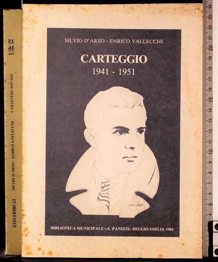 Carteggio 1941-1951 - copertina