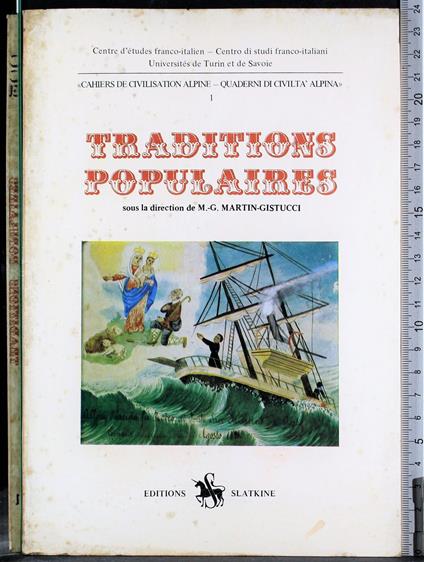 Traditions populaires - copertina