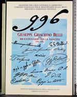 996 Giuseppe Gioachino Belli bicentenario della nascita 1791-1991