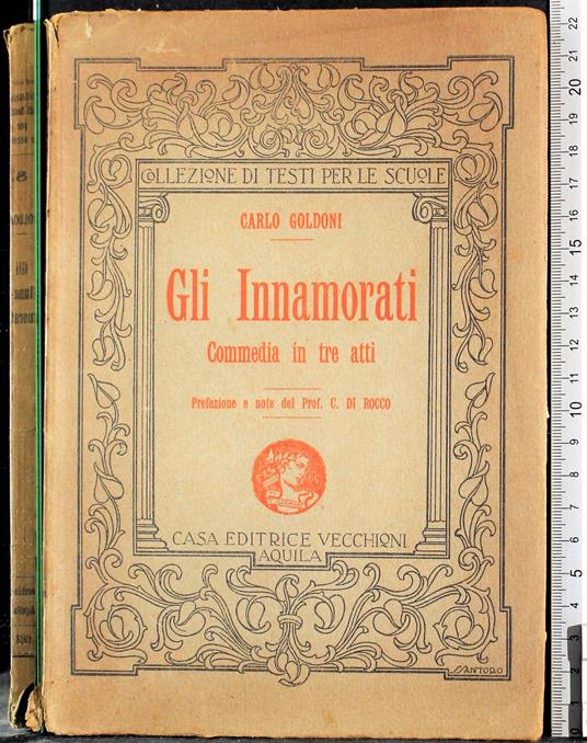 Gli innamorati - Carlo Goldoni - copertina