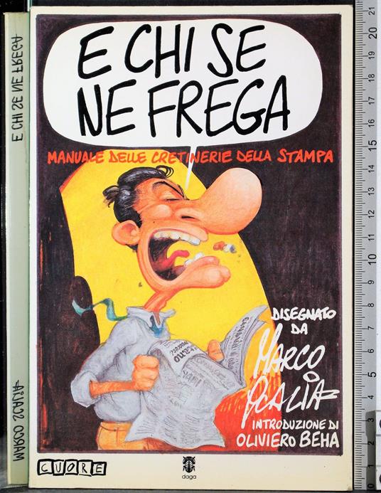 E chi se ne frega - Marco Scalia - copertina