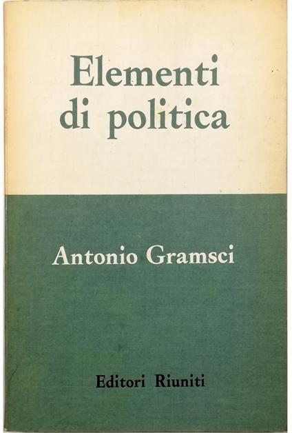 Elementi di politica - copertina