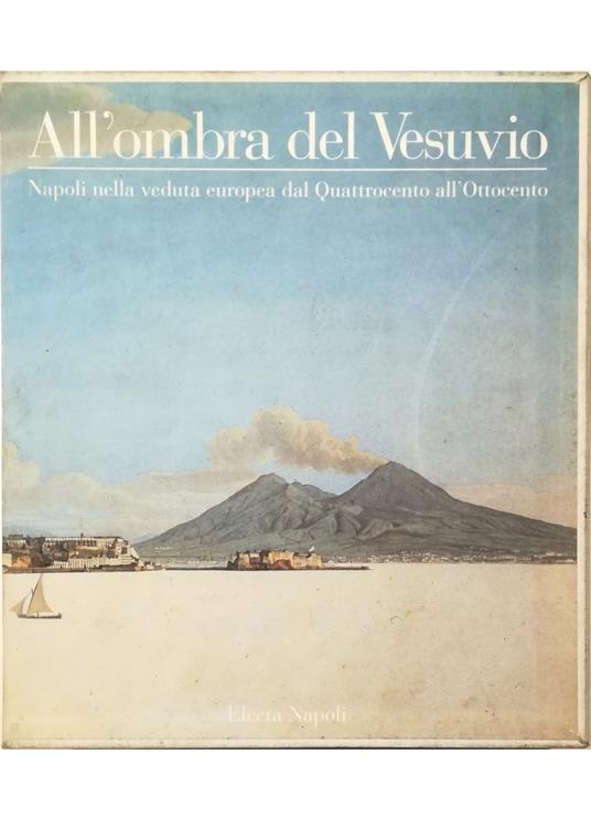 All'ombra del Vesuvio Napoli nella veduta europea dal Quattrocento all'Ottocento - volume in cofanetto editoriale - copertina