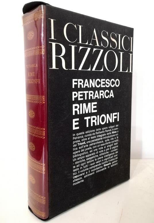 Rime e Trionfi - copertina