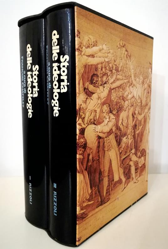 Storia delle ideologie Dall'antico Egitto al XX secolo - completo in 2 voll. in cofanetto editoriale - copertina