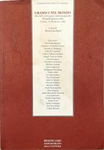 Gramsci nel mondo Atti del convegno internazionale di studi gramsciani Formia, 25-28 ottobre 1989