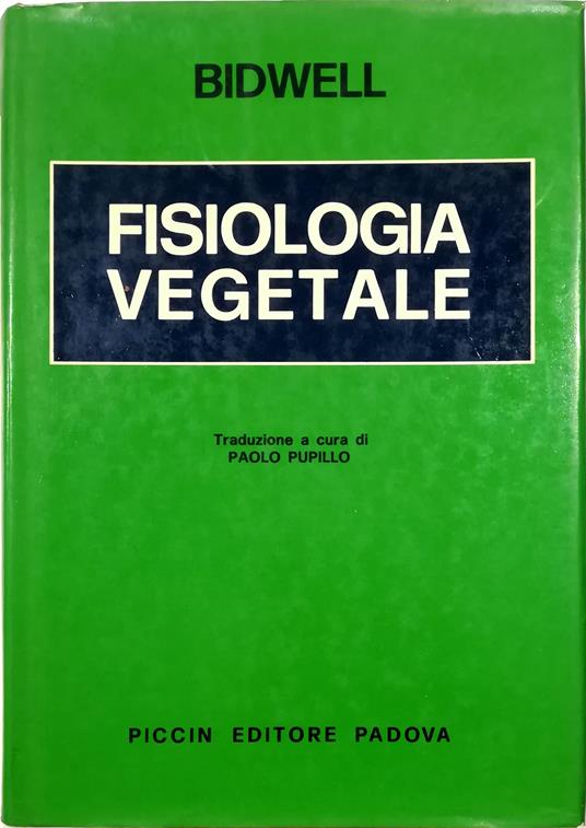 Fisiologia vegetale - copertina