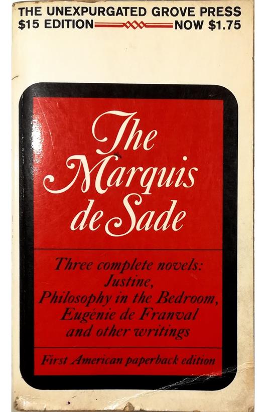 The complete Justine Philosophy in the Bedroom and other writings - copertina