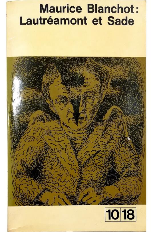 La Lautréamont et Sade - Maurice Blanchot - copertina