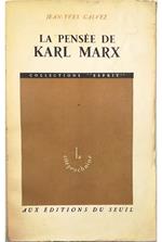 pensée de Karl Marx