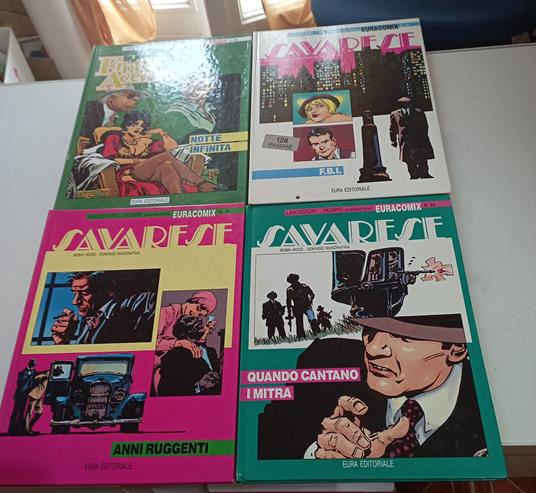 Savarese vol.2/3/4/5 Euracomix - copertina