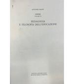 Pedagogia e filosofia dell'educazione