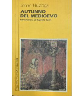 Autunno del medioevo - Johan Huizinga - copertina