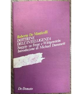 Dottrine dell'intelligenza - Roberta De Monticelli - copertina