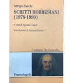 Scritti hobbesiani. (1978-1990)