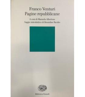 Pagine repubblicane - Franco Venturi - copertina