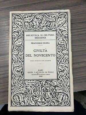 Civiltà del novecento - Francesco Flora - copertina
