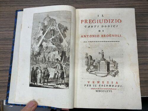 Il pregiudizio. Canti dodici - copertina