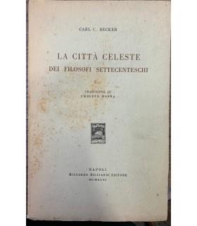 La città celeste dei filosofi settecenteschi - copertina