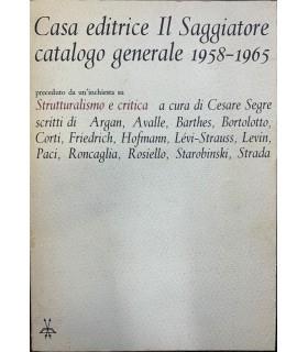 Catalogo generale 1958-1965 - copertina