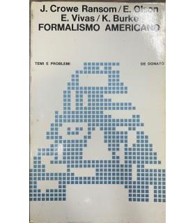 Formalismo americano - copertina