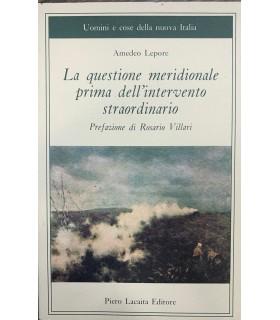 La questione meridionale prima dell'intervento straordinario - copertina