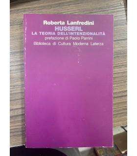 Husserl. La teoria dell'intenzionalità - copertina