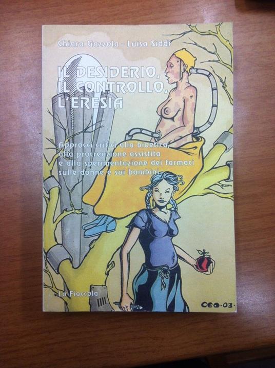 Il desiderio, il controllo, l'eresia - copertina