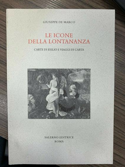 Le icone della lontananza - copertina