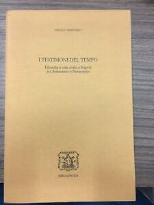 I Testimoni del tempo - copertina